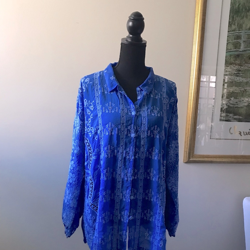 Like new Johnny Was blouse